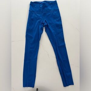 Lululemon High Rise Fast and Free leggings with pockets size 4, 25”